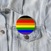 Philadephia Rainbow Prilag Flag Button (Beispiel)