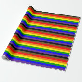 Philadephia-Regenbogenfahne horizontal Geschenkpapier (Ungerollt)
