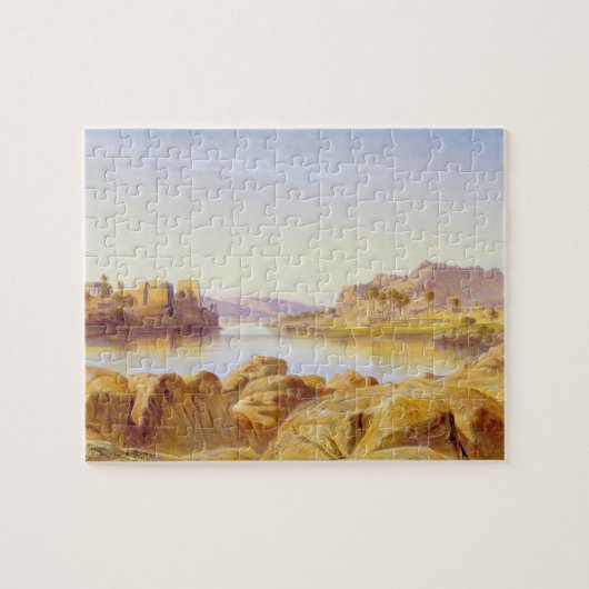 Philae, Ägypten, 1863 (Öl auf Leinwand) Puzzle (Horizontal)
