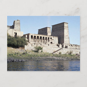 Philae Aswan, Wüste im oberen Ägypten Postkarte