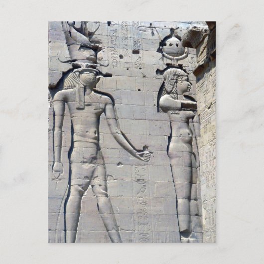 Philae Carving Postkarte (Vorderseite)