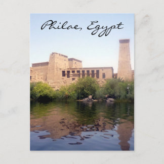 Philae egypt postkarte