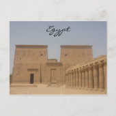 Philae-Tempel Postkarte (Vorderseite)