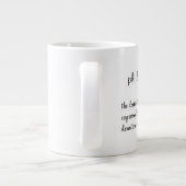 Philanthropie Jumbo-Tasse (Rückseite)