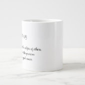 Philanthropie Jumbo-Tasse (Vorderseite)