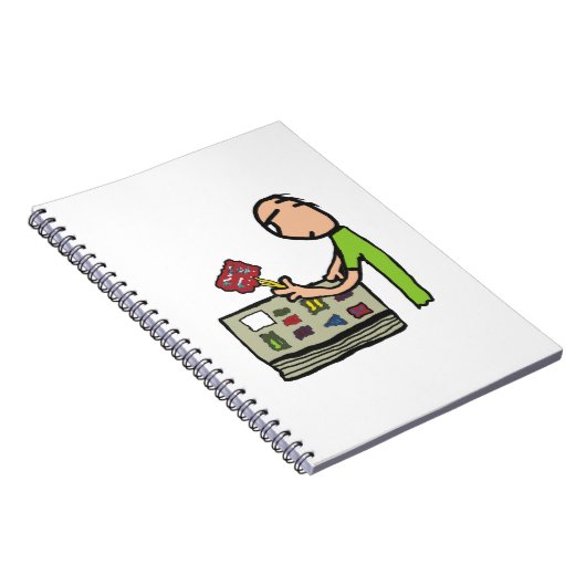 Philatelie-Briefmarke Notizblock (Rechte Seite)