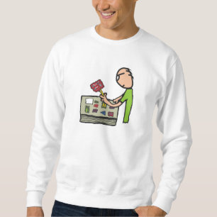 Philatelie Briefmarkensammeln Sweatshirt