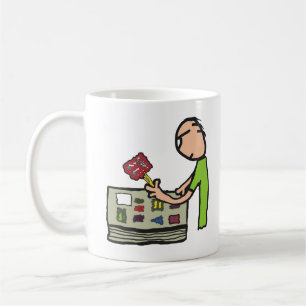 Philatelie Briefsammlung Kaffeetasse
