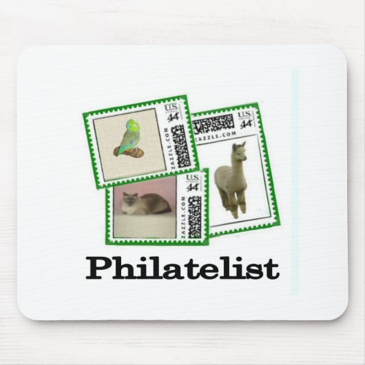 Philatelist 3 mousepad (Vorne)