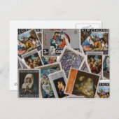 Philatelist 4 postkarte (Vorne/Hinten)