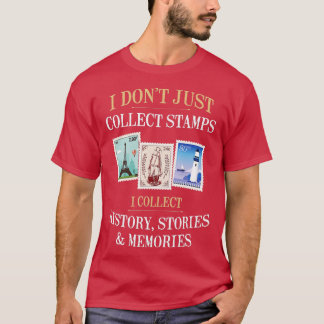 Philatelist-Briefmarke T-Shirt