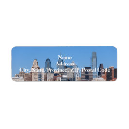 Phildadelphia Skyline-Label