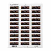 Phildadelphia Twilight Skyline-Label (Vorne)