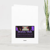 Philea Fogg Grußkarte Karte (Rückseite)