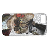 Phileas Feline Steampunk Cat & Top Hat 2 Case-Mate iPhone Hülle (Rückseite (Horizontal))