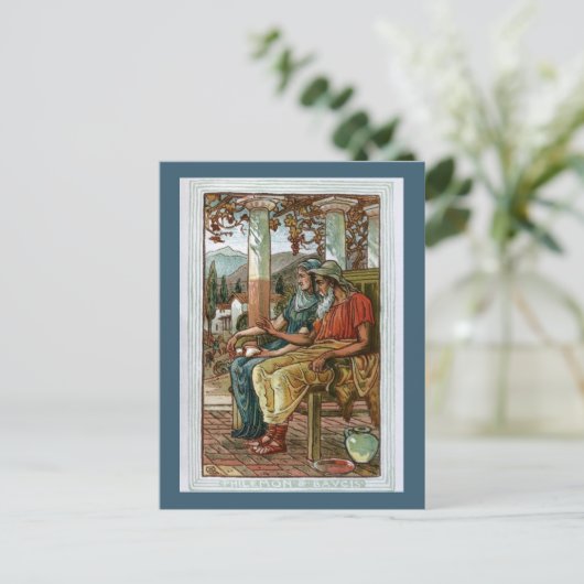 Philemon & Baucis Postkarte (Stehend Vorderseite)