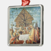 Philemon und Baucis, c.1500 Silbernes Ornament (Links)