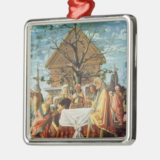 Philemon und Baucis, c.1500 Silbernes Ornament (Links)