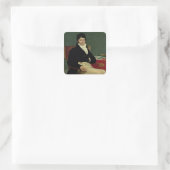 Philibert Riviere Quadratischer Aufkleber (Tasche)