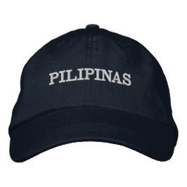 Philiippines Baseball Hat Bestickte Baseballkappe