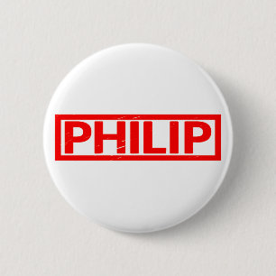 Philip Briefmarke Button