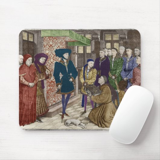 Philip das gute, Herzog von Burgunder Mousepad (Mit Mouse)