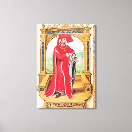 Philip der gute Herzog von Burgund Leinwanddruck (Vorderseite)