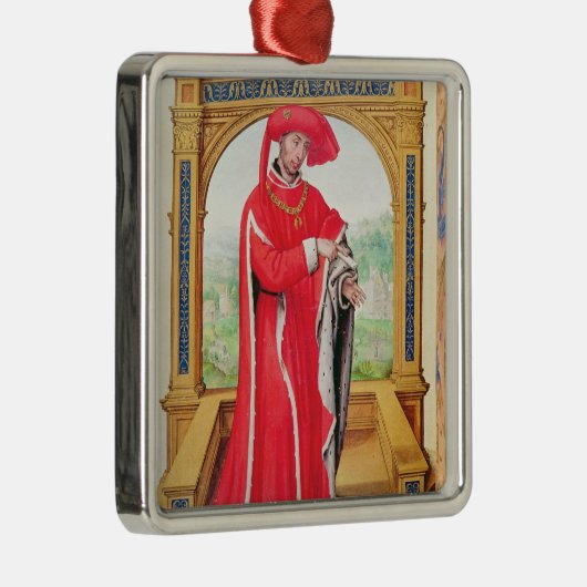 Philip der gute Herzog von Burgunder Silbernes Ornament (Rechts)