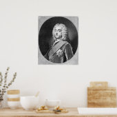 Philip Dormer Stanhope, eingraviert von John Simon Poster (Küche)