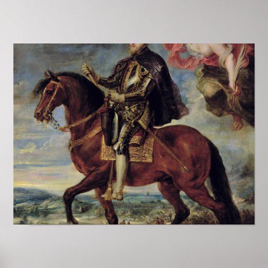 Philip II von Sieg gekrönt, 1628 Poster (Vorne)
