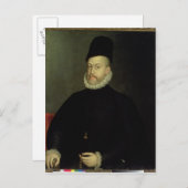 Philip II von Spanien 1565 Postkarte (Vorne/Hinten)