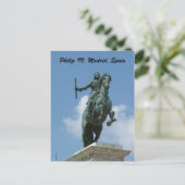 Philip IV Postkarte (Stehend Vorderseite)