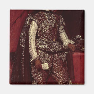 Philip IV von Spanien in Brown und im Silber Magnet