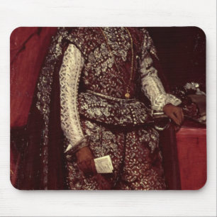 Philip IV von Spanien in Brown und im Silber Mousepad