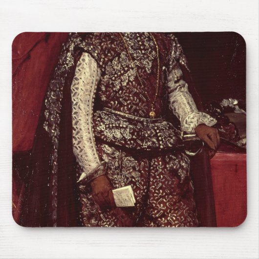 Philip IV von Spanien in Brown und im Silber Mousepad (Vorne)