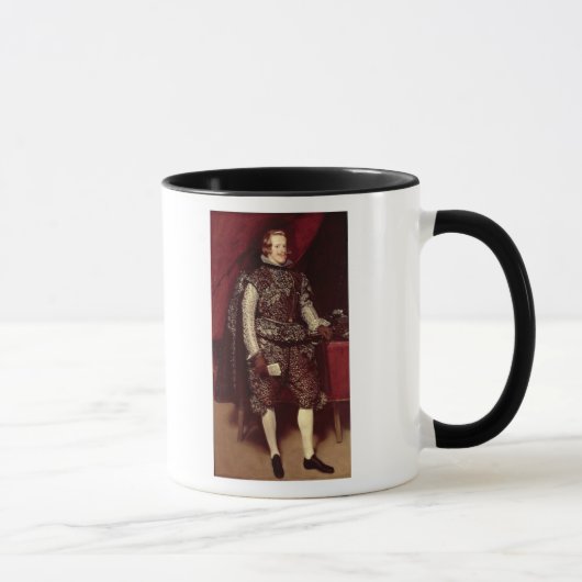 Philip IV von Spanien in Brown und im Silber Tasse (Rechts)
