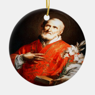 Philip Neri Keramik Ornament