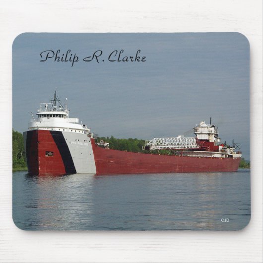 Philip R. Clarke mousepad (Vorne)