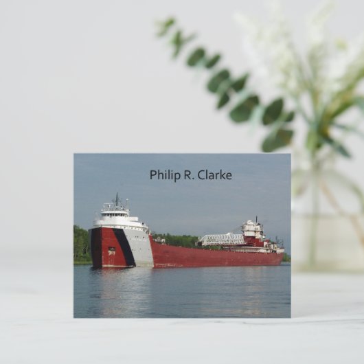 Philip R. Clarke Post Card Postkarte (Stehend Vorderseite)