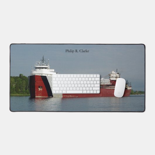 Philip R. Clarke Schreibtischmatte (Tastatur & Maus)