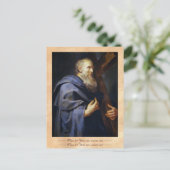 Philip the Apostle Peter Paul Rubens Porträt Postkarte (Stehend Vorderseite)