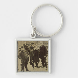 Philip Webb (1831-1915) während des Baus von Schlüsselanhänger