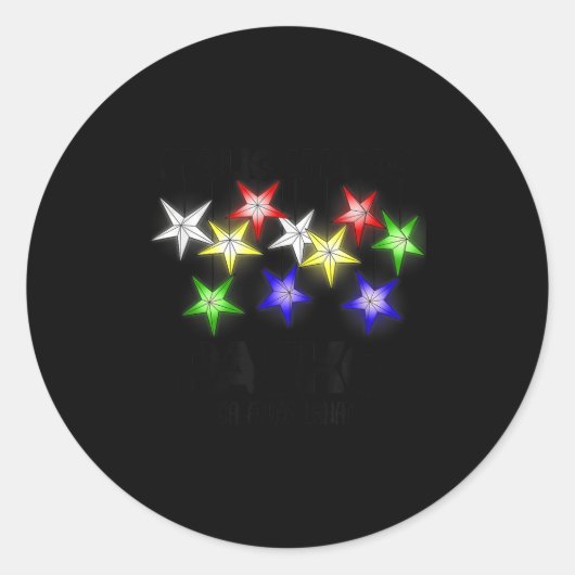 Philipnes Linas Filino Christmas Parol Xmas Pasko Runder Aufkleber (Vorderseite)