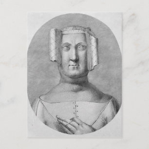 Philippa von Hainault Postkarte