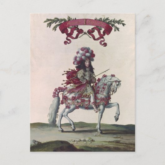 Philippe I Herzog von Orleans Postkarte (Vorderseite)