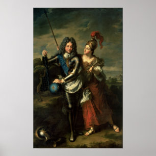 Philippe II d'Orleans, Frankreich Poster