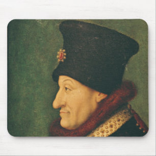 Philippe von Frankreich-Herzog von Burgunder Mousepad