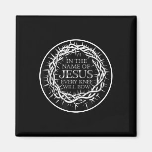 Philipper 2 10 Bei Dem Namen Jesu Jedes Knie W Magnet