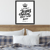 Philipper 2:10 leinwanddruck (Insitu (Schlafzimmer))