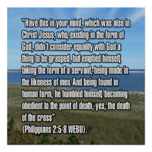 Philipper 2:5-8 WEBU Poster